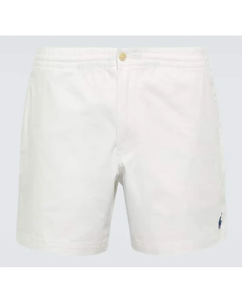 Ralph Lauren Shorts Prepster in misto cotone Bianco