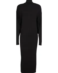 Alexandre Vauthier Abito dolcevita in jersey stretch Nero