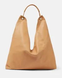 The Row Borsa Bindle in pelle Beige