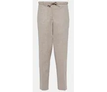 Pantaloni regular in lana vergine