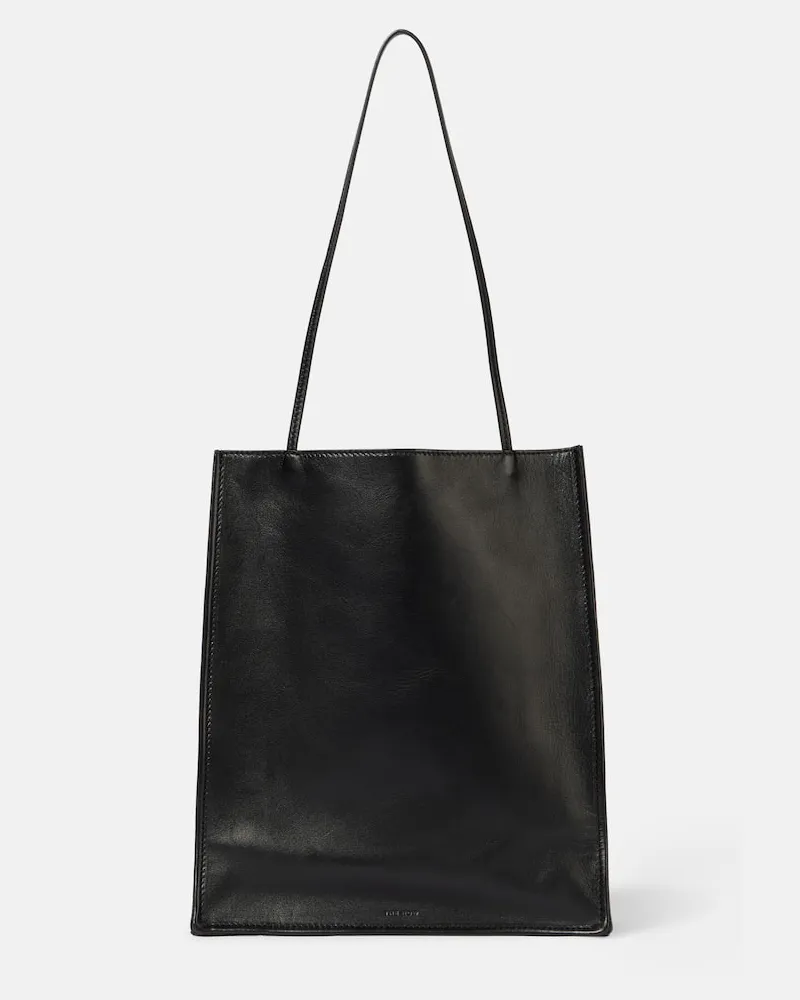 The Row Borsa To Go Large in pelle Nero
