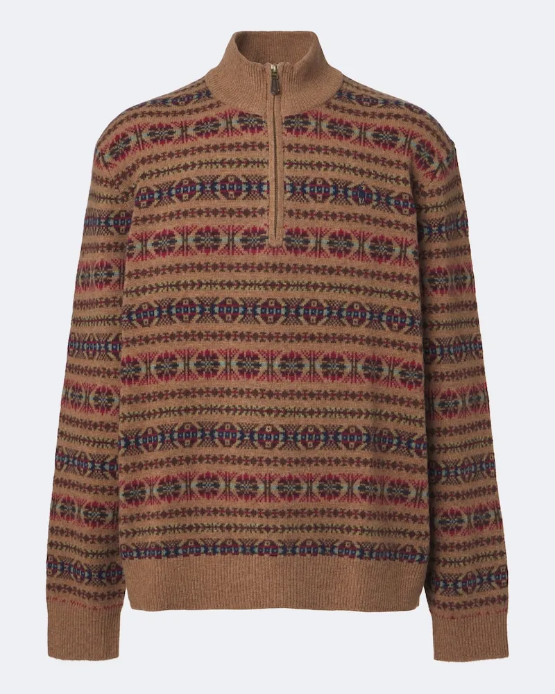 Ralph Lauren Pullover Fair Isle in lana Multicolore
