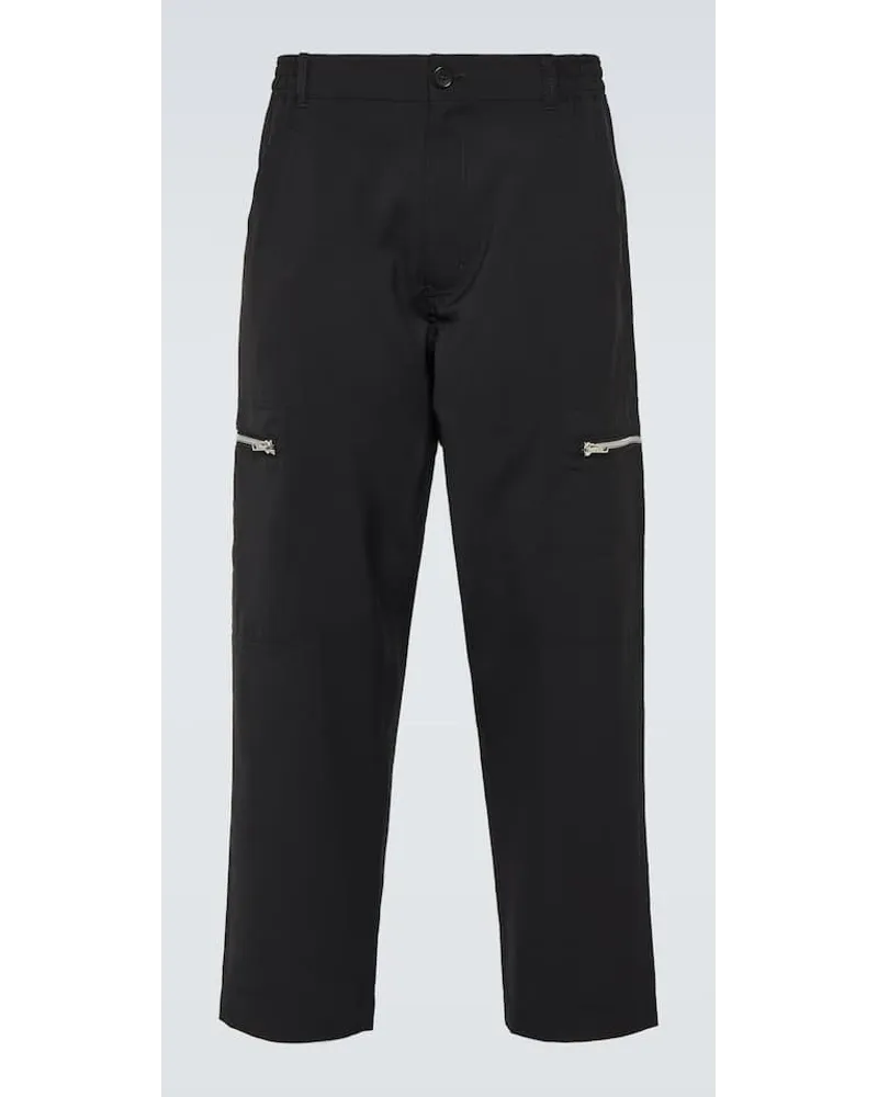 Comme des Garçons Comme des Garçons Homme Deux Pantaloni chino cropped Nero