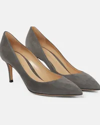 Gianvito Rossi Pumps Gianvito 70 in suede Grigio