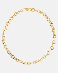 Sophie Buhai Collana a catena Yves Medium bagnata in oro 18kt Oro