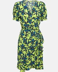 Diane von Furstenberg Miniabito con stampa Verde