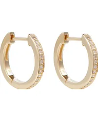 Sydney Evan Orecchini Huggie in oro 14kt con diamanti Oro