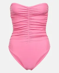 JADE SWIM Costume intero Yara senza spalline Rosa