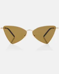 Saint Laurent Occhiali da sole cat-eye SL 303 Jerry Oro