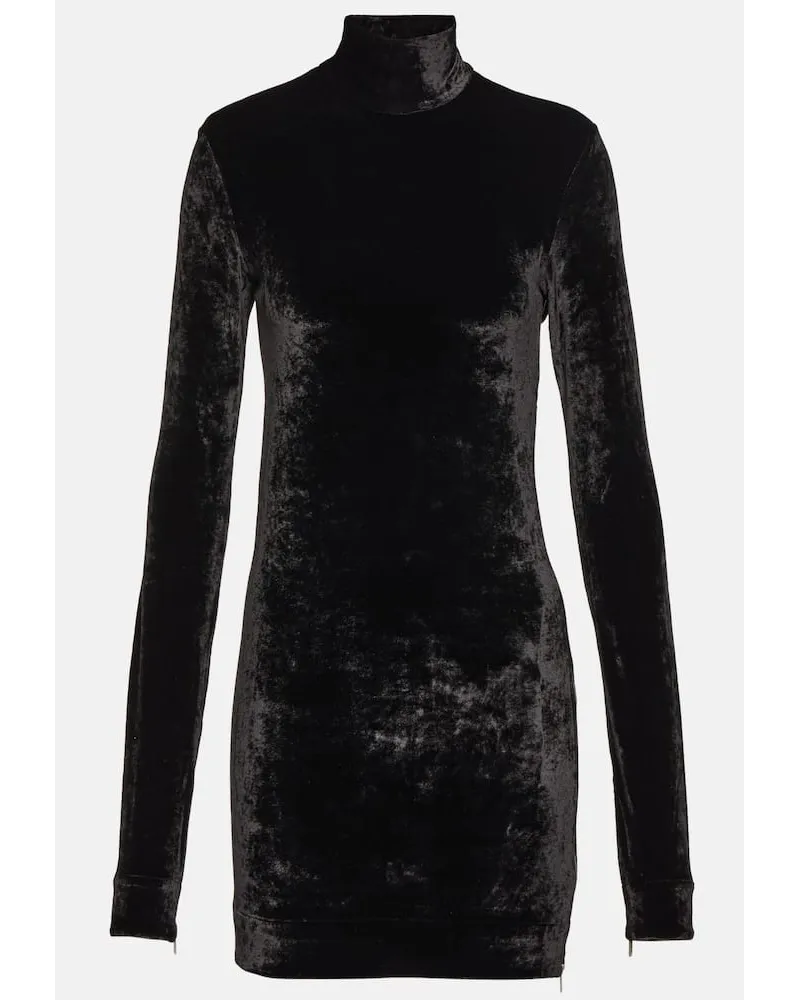 Jil Sander Top in velluto Nero