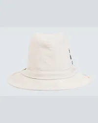 Visvim Cappello da pescatore in cotone Bianco