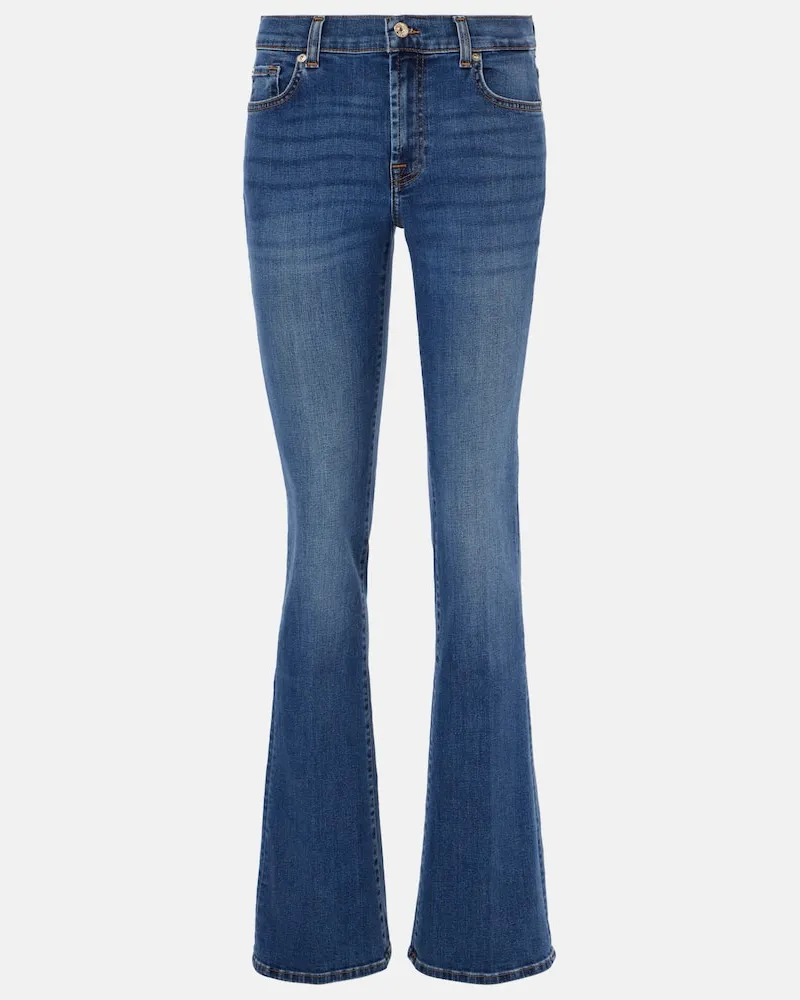 7 for all mankind Jeans bootcut a vita bassa Blu