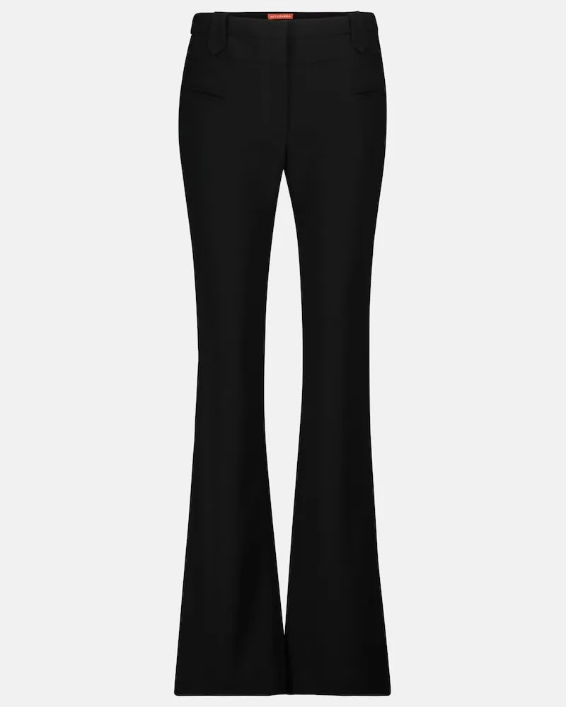 Altuzarra Pantaloni Serge in crÃªpe Nero