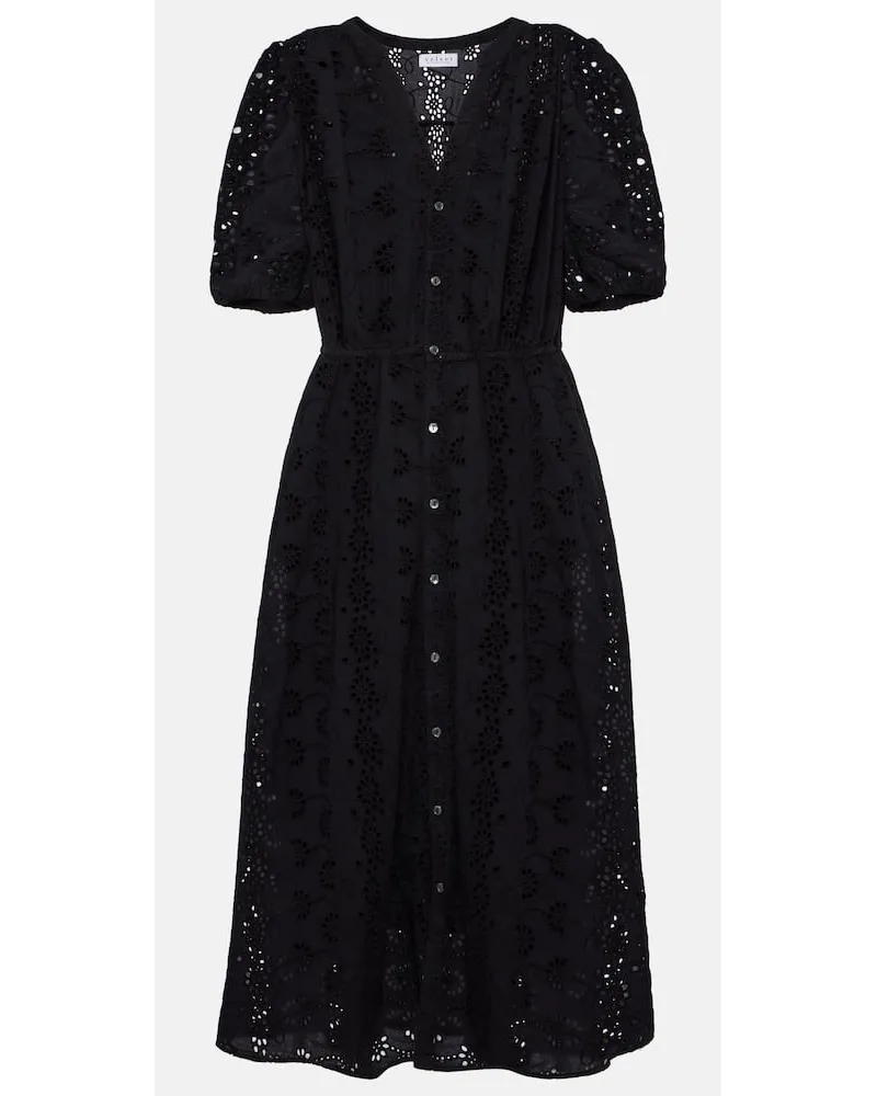 Velvet Abito midi Rorio in cotone Nero