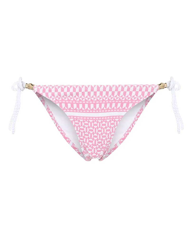 Heidi Klein Slip bikini a stampa Rosa