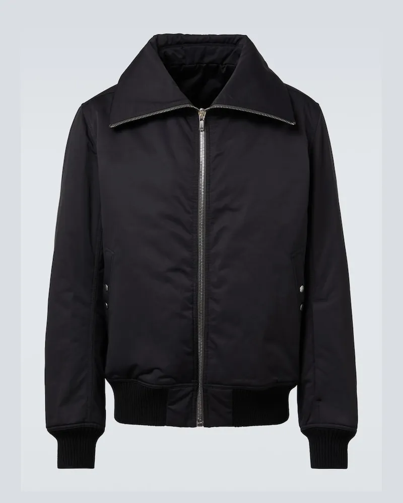 Rick Owens Giacca Dracuflight in faille imbottita Nero