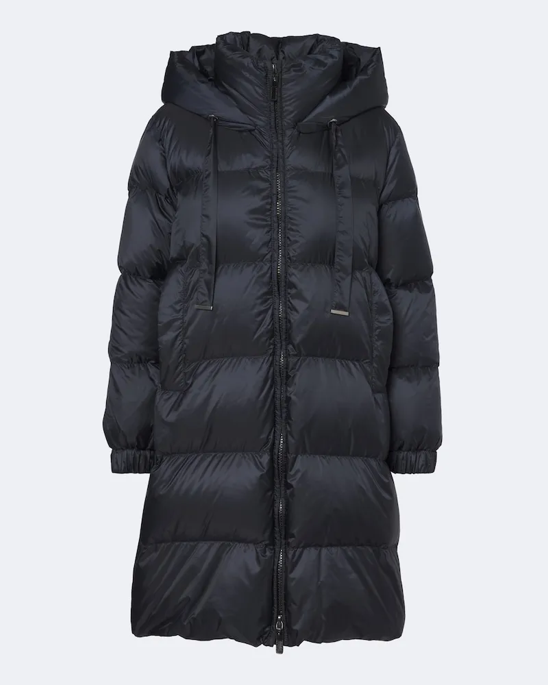 Max Mara The Cube – Piumino trapuntato con cappuccio Blu