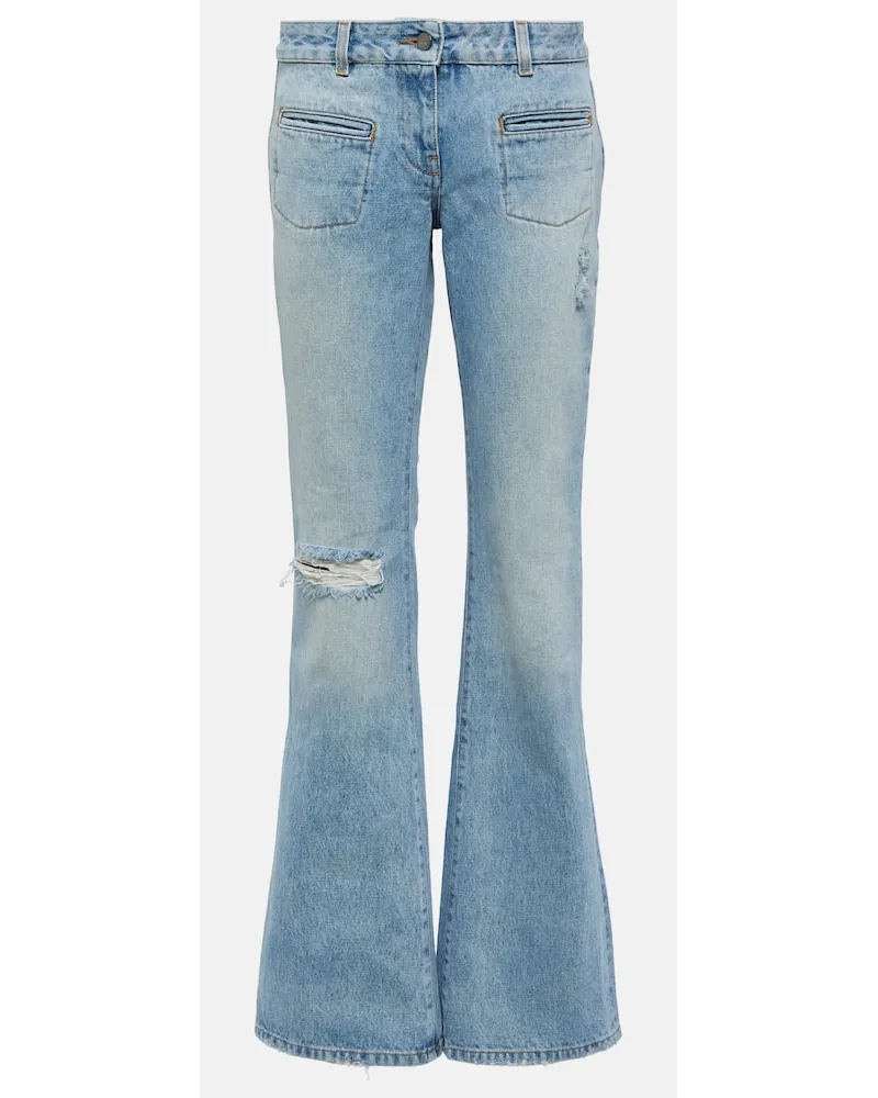 Palm Angels Jeans flared Blu