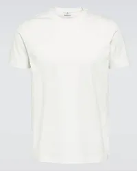 Etro T-shirt in jersey di cotone Bianco