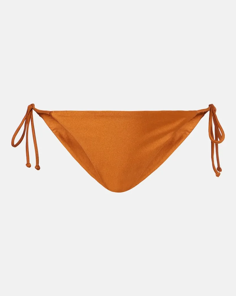 JADE SWIM Slip bikini Ties Arancione