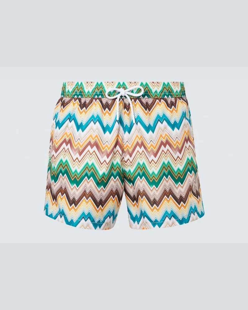Missoni Costume da bagno a zig-zag Multicolore