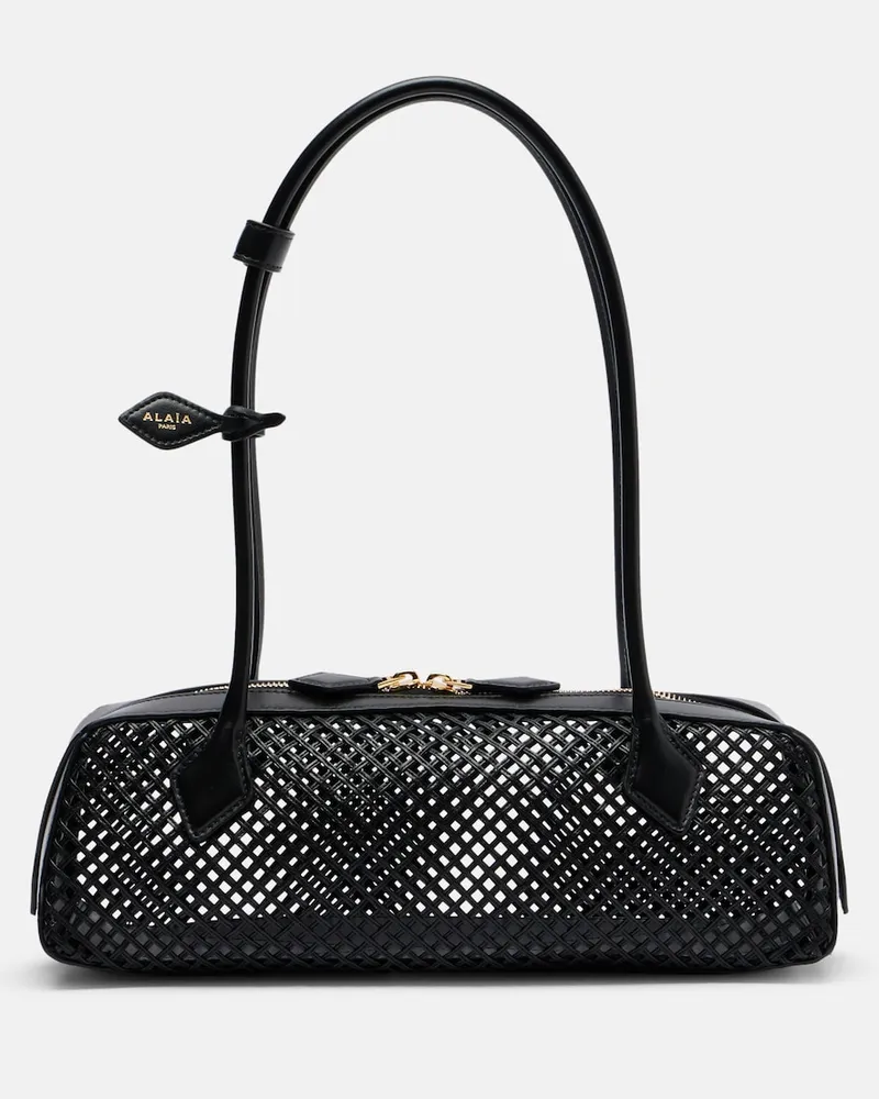 Alaïa AlaÃ¯a Borsa a spalla Le Teckel Medium in pelle Nero