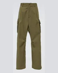 Moncler Pantaloni cargo in misto cotone Verde