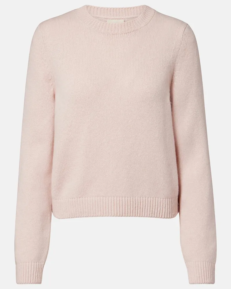 KHAITE Pullover Leta in cashmere Rosa