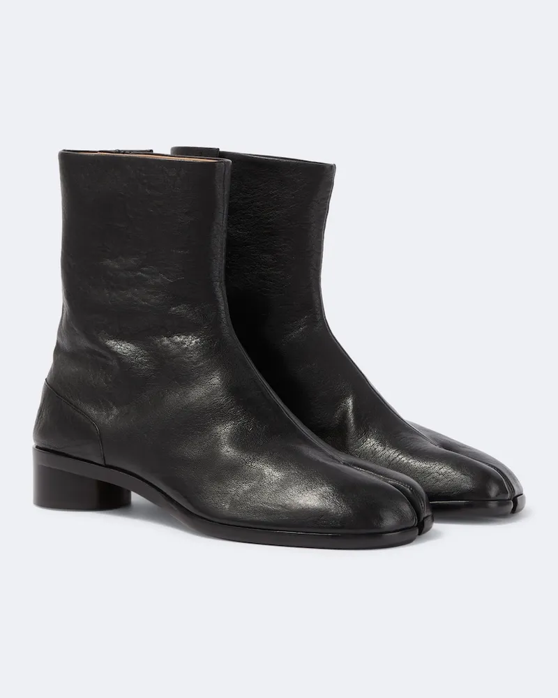 Maison Margiela Stivaletti Tabi in pelle Nero