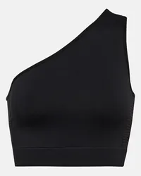 Rick Owens Top cropped Athena monospalla Nero