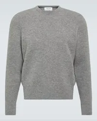 Thom Browne Pullover in lana vergine Grigio