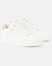 Balmain Sneakers B-Court Flip in pelle Bianco