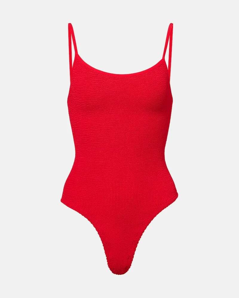 Hunza G Costume intero Petra Rosso