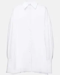 ATTICO Camicia oversize in cotone Bianco