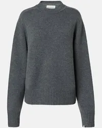 extreme cashmere Pullover N°123 Bourgeois in cashmere Grigio