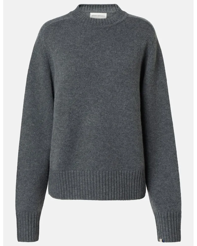 extreme cashmere Pullover N°123 Bourgeois in cashmere Grigio