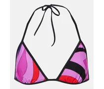 Top bikini a triangolo Marmo