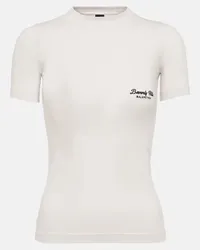 Balenciaga T-shirt Beverly Hills in cotone Bianco