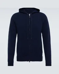 Derek Rose Pullover Finley 2 in cashmere Blu