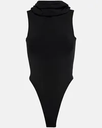 Alaïa Alaïa Body con cappuccio Nero