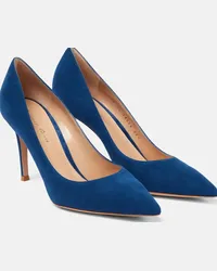 Gianvito Rossi Pumps Gianvito 85 in suede Blu