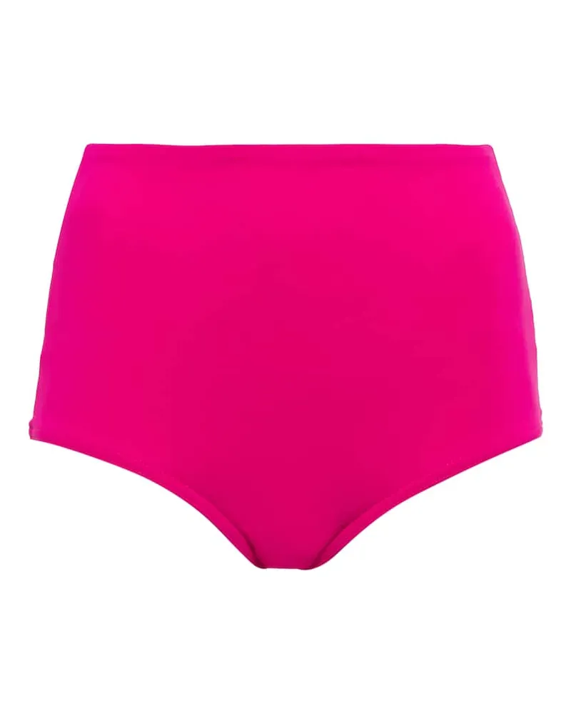 Karla Colletto Slip bikini Basics a vita alta Rosa