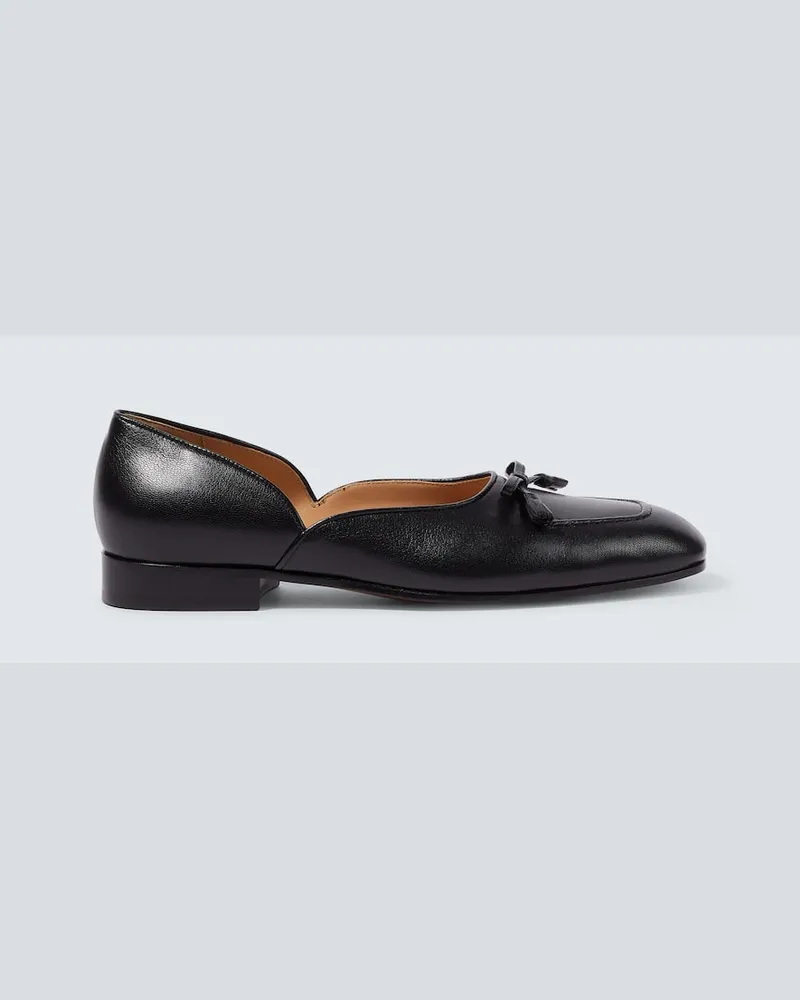 Valentino Garavani Ballerine Valet Du Roi in pelle Nero