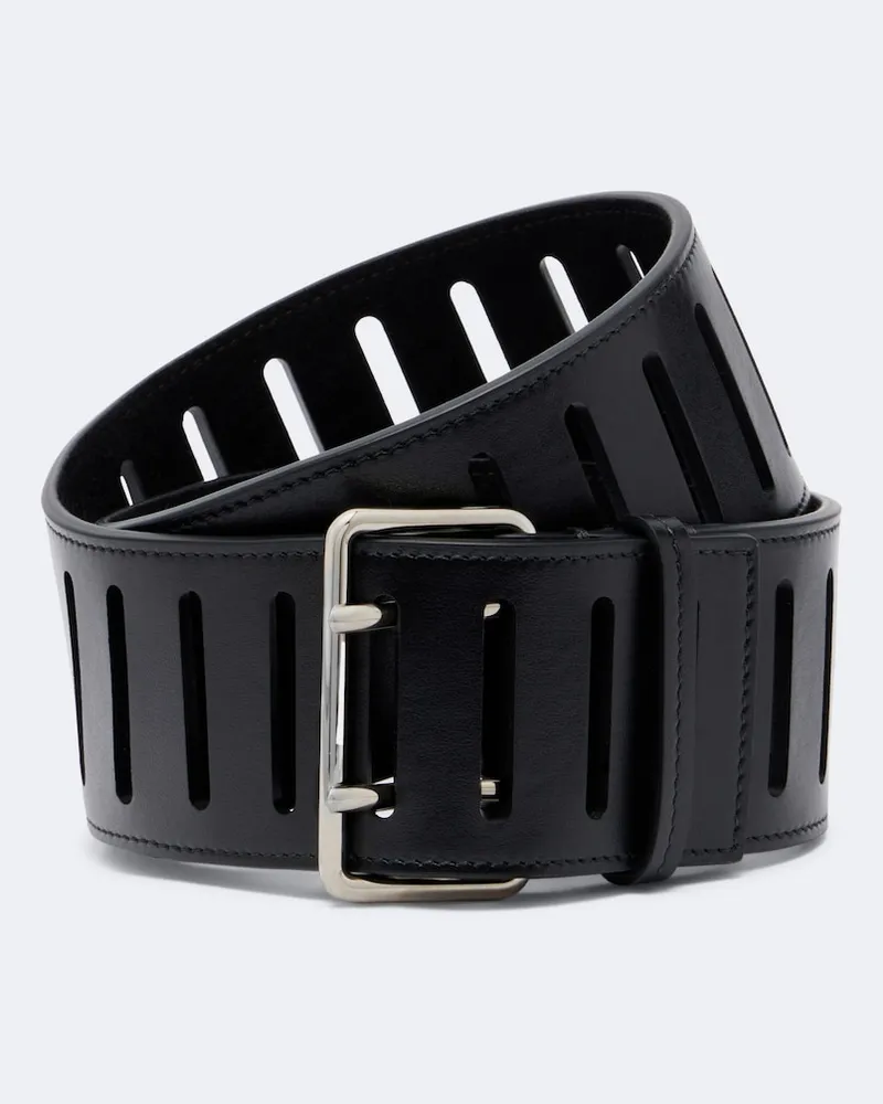 Alaïa Alaïa Cintura in pelle Nero
