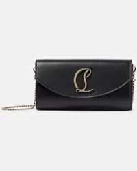 Christian Louboutin Clutch portafoglio in pelle Nero