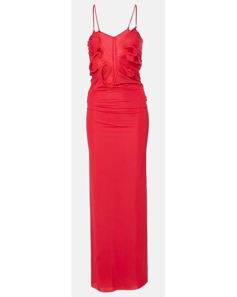 Christopher Esber Abito lungo Molded Venus Rosso