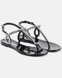 Aquazzura Sandali Almost Bare in PVC Nero