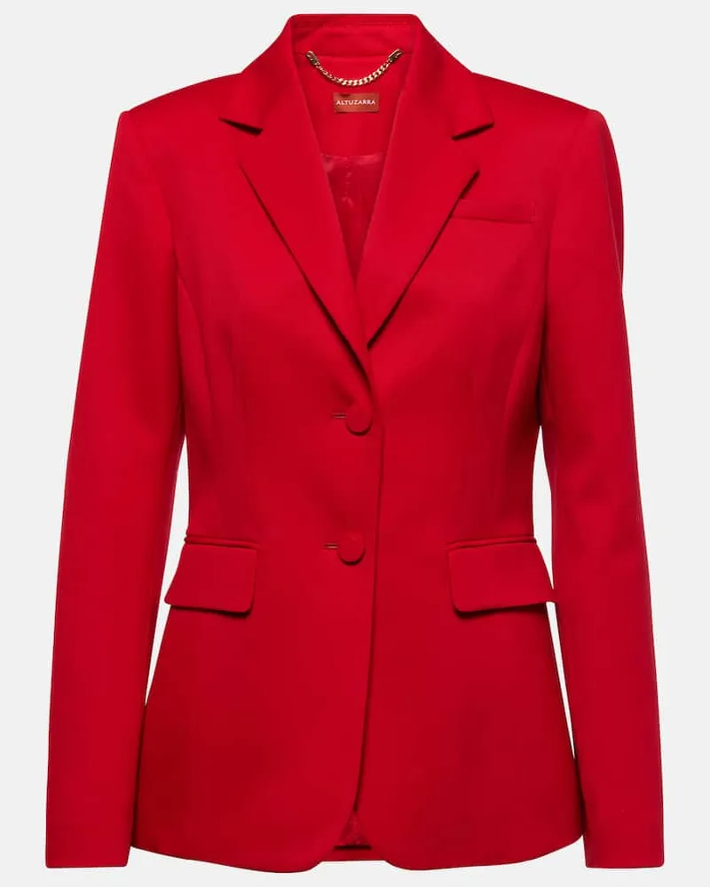 Altuzarra Blazer Fenice in lana Rosso