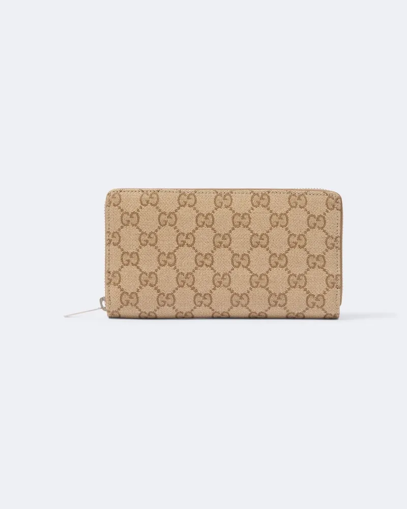 Gucci Portafoglio Essence Classic in Canvas GG Beige
