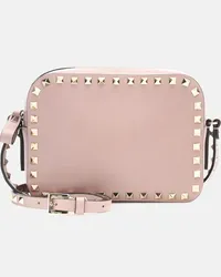 Valentino Garavani Borsa a tracolla Rockstud Small in pelle Rosa